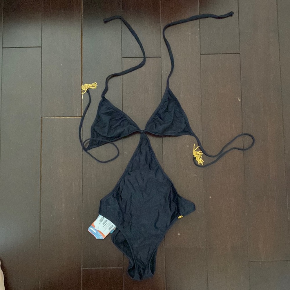 ☀️Salinas Black One Piece Bathing Suit